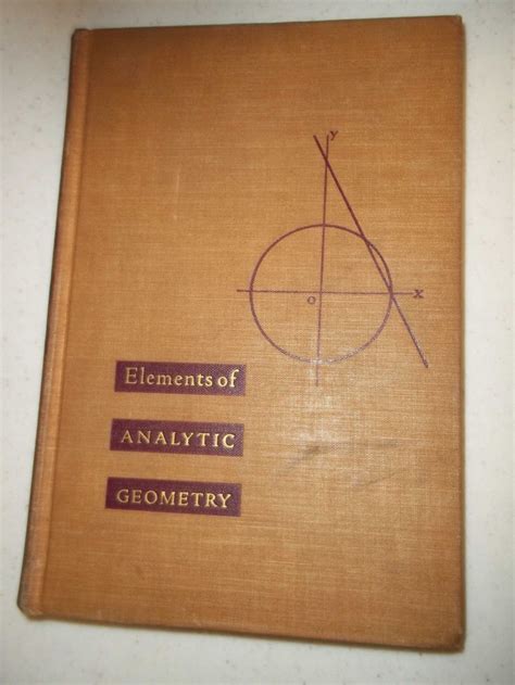 Engineering Geometry Book Algebra 1941 Edition Calculus Analytic ...