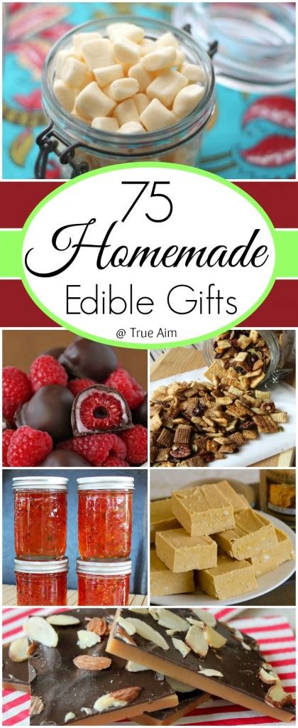 75 Homemade Edible Gift Ideas - True Aim