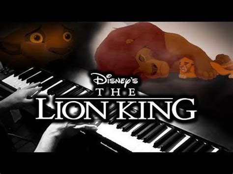 Mufasa death scene music on the piano : disney