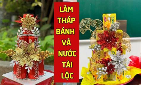 10 cách làm các mẫu tháp bánh Tết đẹp, tháp bánh tài lộc trưng Tết 2023 - BlogAnChoi