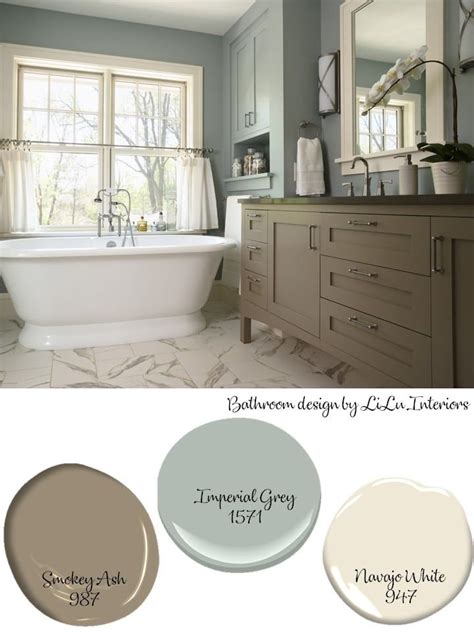 Soothing Color Palettes- LiLu's Look of the Day | Bathroom color ...