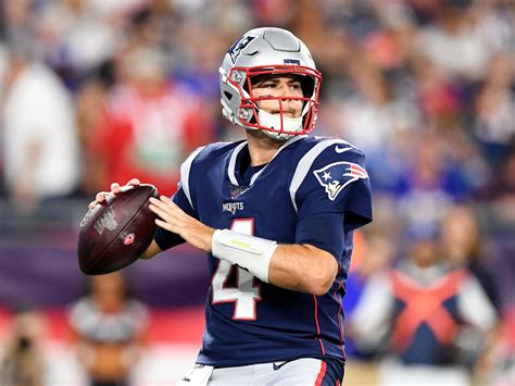 New England Patriots QB Jarrett Stidham taken to hospital with hip injury