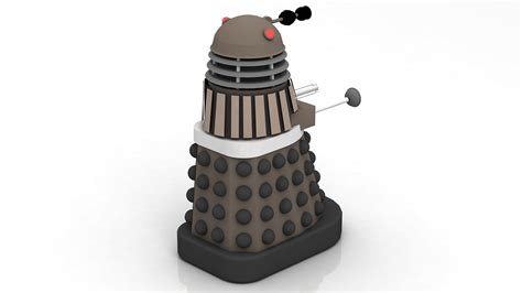 3D Dalek model toy 3D model | CGTrader