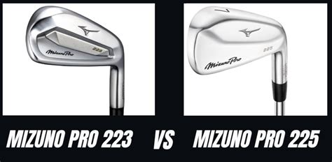 Mizuno Pro 223 Vs Mizuno Pro 225 Irons Comparison Overview - The ...