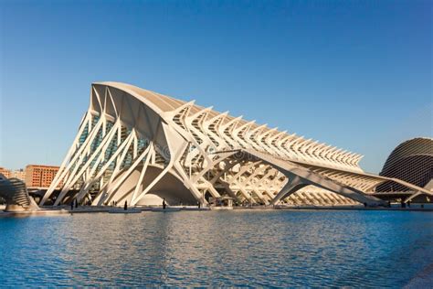 Museum of Science in Valencia in a Beautiful Summer Day, Spain on ...