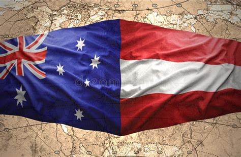 Austria and Australia stock illustration. Illustration of north - 102712266