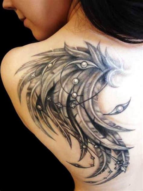 Tattoo feather wings with pearls #Tattoo, #Tattooed, #Tattoos | Wings ...