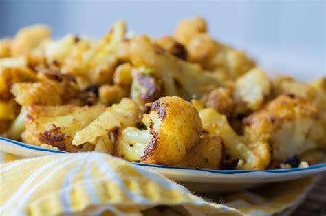 Indian-Style Roasted Cauliflower - Meg's Everyday Indulgence