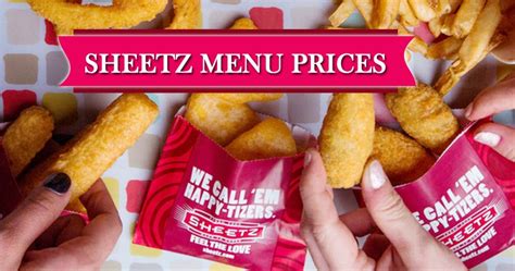 Sheetz Menu Prices of all Food Specials and Drinks - Nutrition Facts