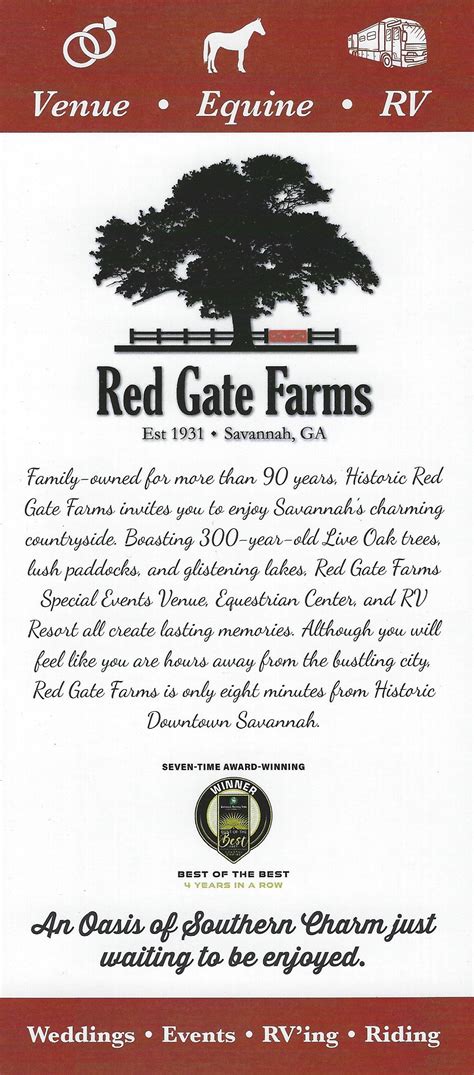 Red Gate Farms — Official Guides of Savannah