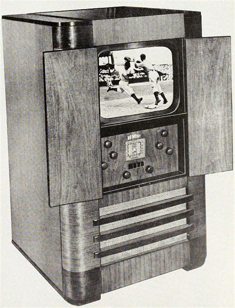 An early Dumont television set ad from 1941. #vintage #1940s #TV (With images) | Vintage radio ...