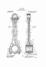 Connecting Rod Patents Drawing Sketch Coloring Page sketch template