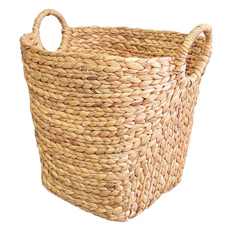 Water Hyacinth Basket, 16.5" | At Home