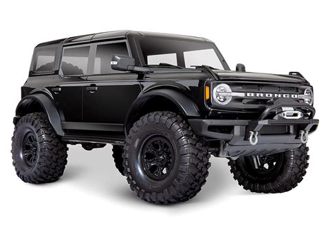 Traxxas 1/10 TRX-4 2021 Ford Bronco 4WD RTR RC Rock Crawler - Shadow Black