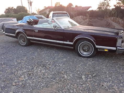 1979 Lincoln Mark V Convertible-excellent restoration project | LayItLow.com Lowrider Forums