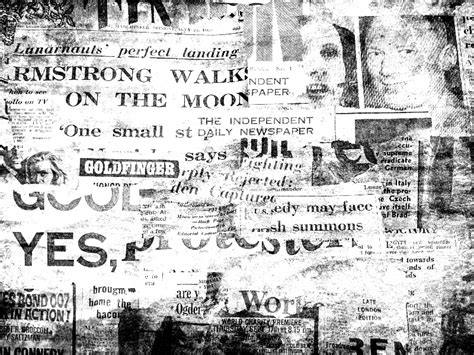 Newspaper Background Vintage Texture Free (Paper) | Textures for Photoshop