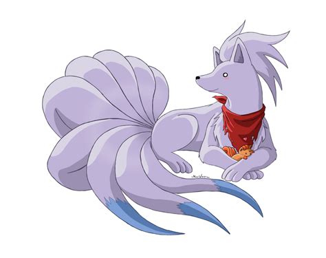 Shiny Ninetales by MeoWmatsu on DeviantArt