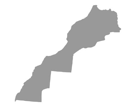 Morocco Map On Png Or Transparent Background Symbol Of Morocc Vector | The Best Porn Website