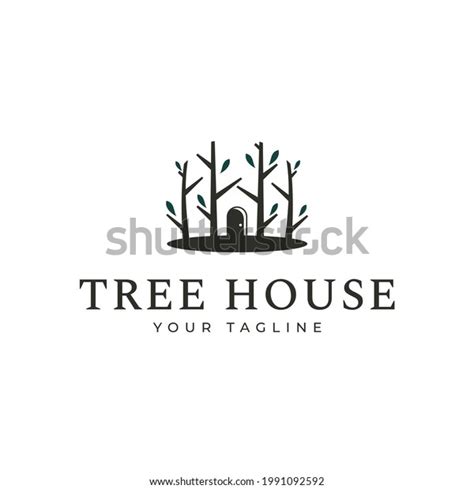 Premium Vector Treehouse Logo Design Stock Vector (Royalty Free ...