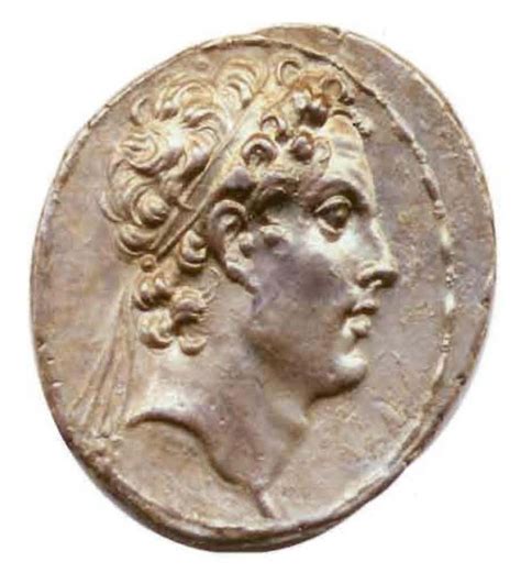 Silver Tetradrachm of Antiochus IV Epiphanes, 164 BCE : Center for Online Judaic Studies