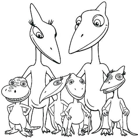 Disney Dinosaur Coloring Pages