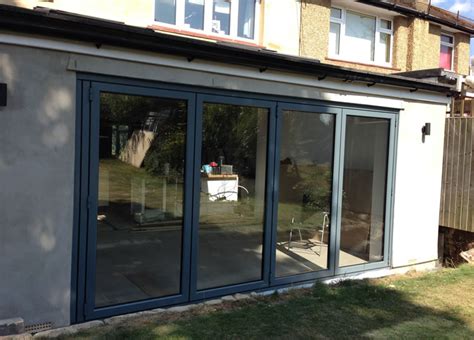 Origin bifold door installation in Enfield, north London.