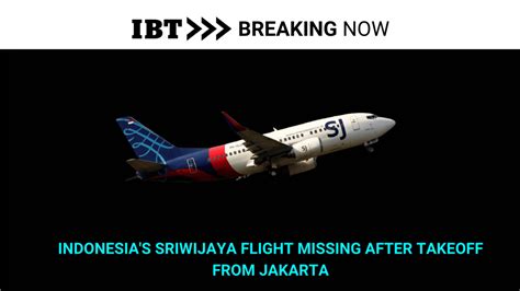 Indonesia's Sriwijaya Air Flight 182, with over 60 passengers onboard ...