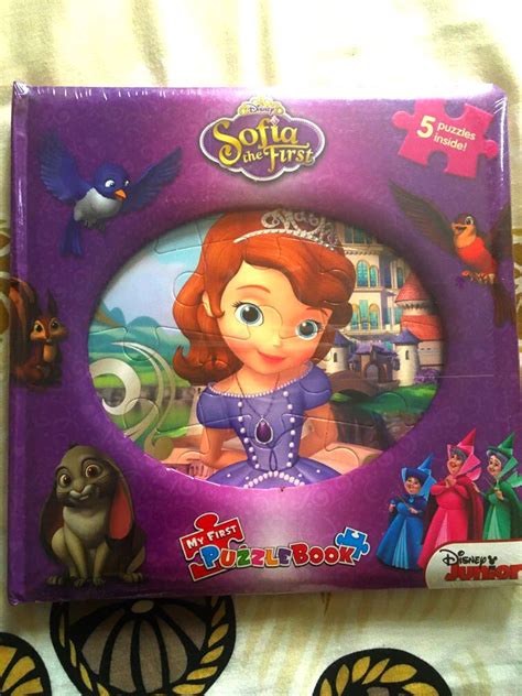 Sofia the first puzzle book, Hobbies & Toys, Books & Magazines ...