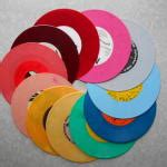 Colored Vinyl Records For Sale – Vinyl records for arts, crafts, decorations and weddings