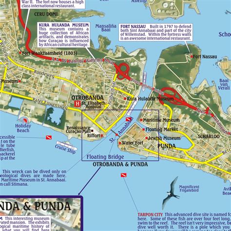 Curacao Airport Map