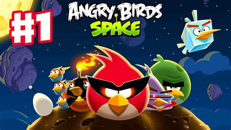 Angry Birds Space - Gameplay Walkthrough Part 1 - Pig Bang Level Teaser - YouTube