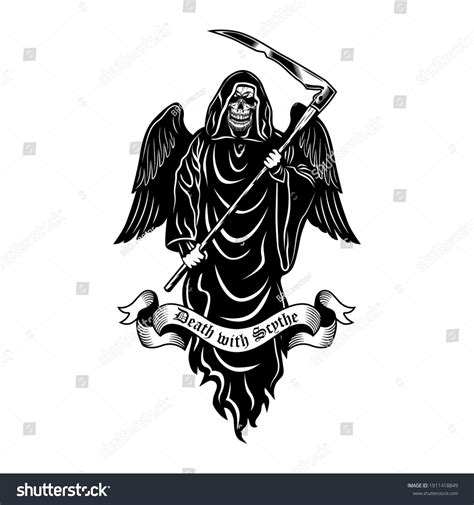 3,359 Angel Of Death Drawing Images, Stock Photos & Vectors | Shutterstock