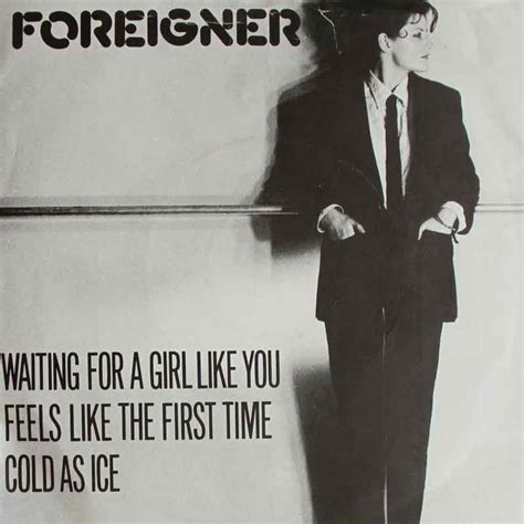 Foreigner - Waiting For A Girl Like You - Vinyl Clocks