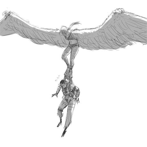 Fly - Everything Changed | Wings drawing, Wings art, Art reference poses