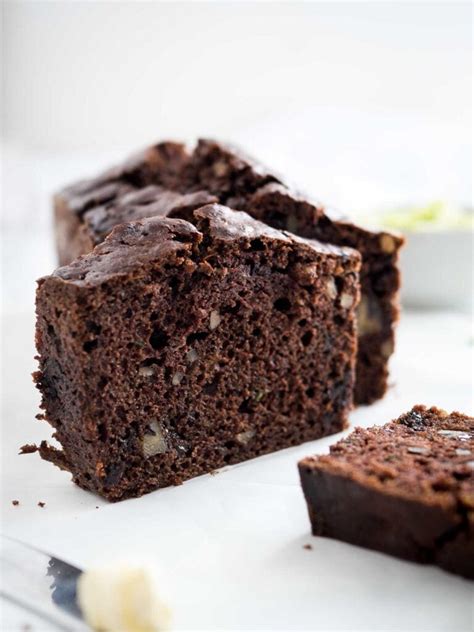 Moist Chocolate Zucchini Bread Recipe with Walnuts