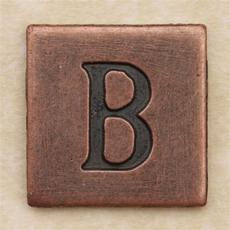 Copper Square Letter B | Leo Reynolds | Flickr