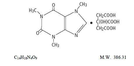 Caffeine Citrate - FDA prescribing information, side effects and uses