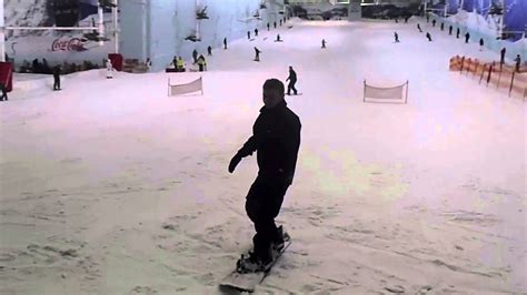 Snowboarding at the Chill Factore - YouTube