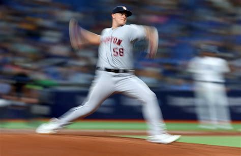 Astros: Pitcher Hunter Brown worked quickly to silence Rays' offense