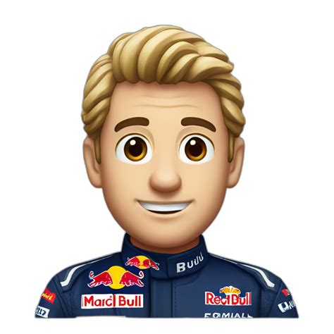 Red Bull formula one car side profile | AI Emoji Generator