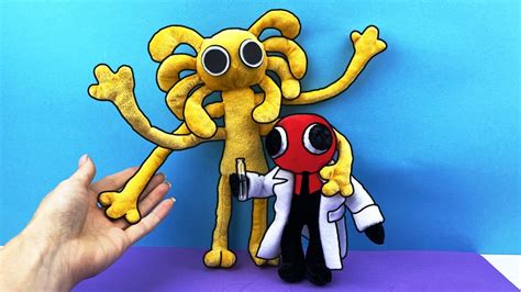 Plush - Making RAINBOW FRIENDS 2 Red & Yellow Spider - DIY. Toy Roblox! *How To Make* | Cool ...