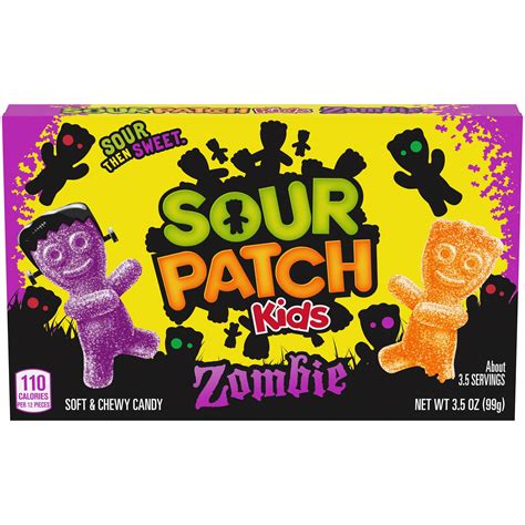 Sour Patch Kids Zombie Theater Box 3.5 oz. - Walmart.com