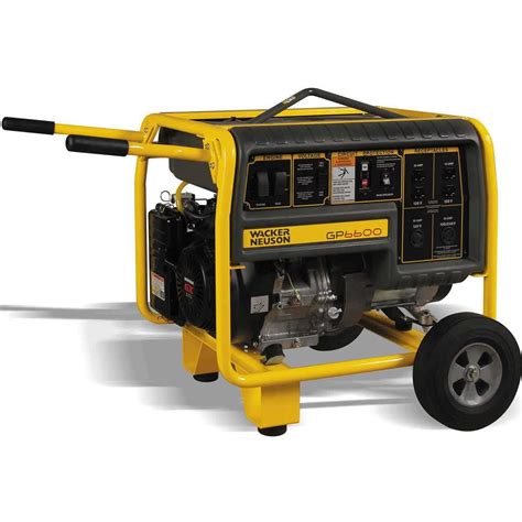 Rentshop - 6000 Watt Portable Generator - Gas