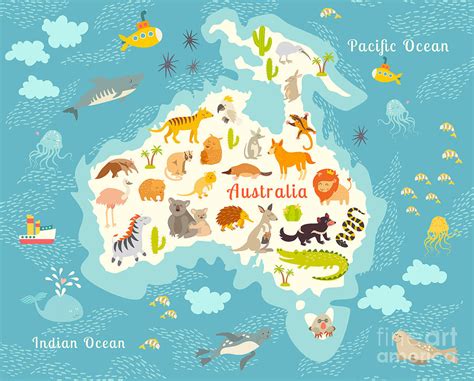 Australian World Map