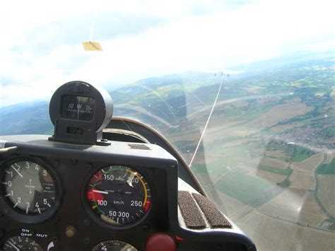 Glider cockpit - AviationBookReviews.Com