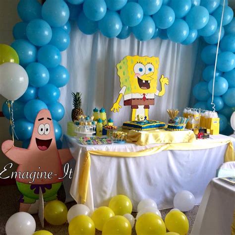 Spongebob Birthday Party Ideas | Photo 1 of 4 | Catch My Party