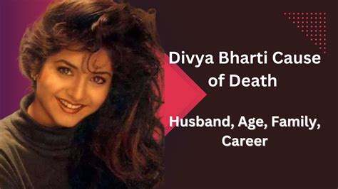 Divya Bharti Cause of Death – Age, Affairs, Husband, Child & Relationship