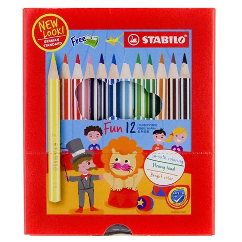 Stabilo Colour Pencils - 12 colours | ESPP