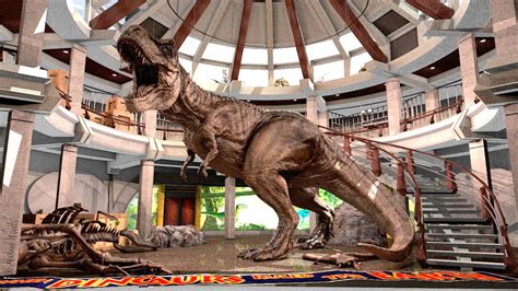 Jurassic Park Visitor Center Rotunda by Mcflyhigh1 on DeviantArt