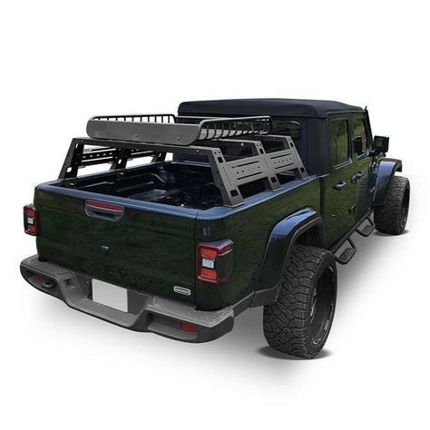 13" High Truck Bed Rack Steel Cargo Carrier for Jeep Gladiator JT 2020 ...